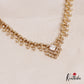Trendy CZ Sparking Victorian Necklace Sets NC2171 (Available in 3 Colours)