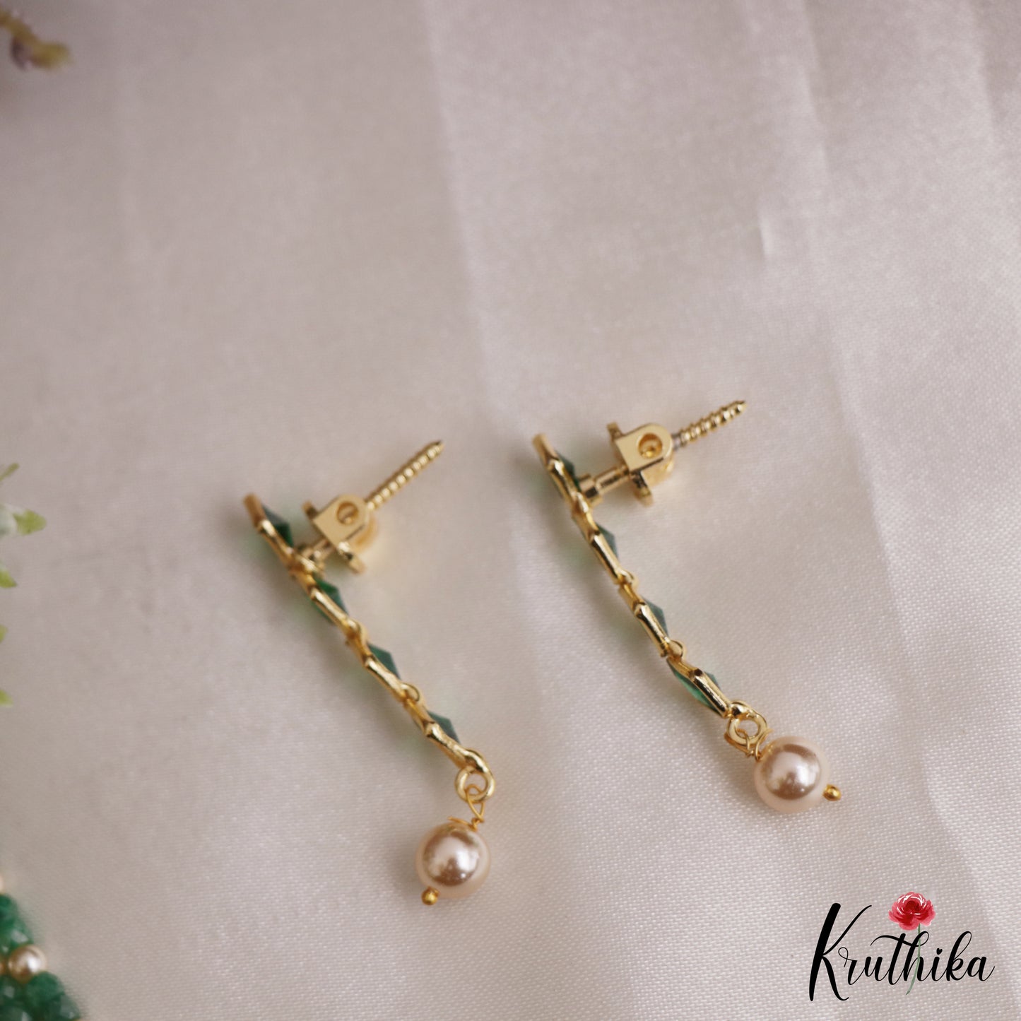 Trendy Square Motifs Multi Layer Pearl Bead Haaram LH2134 (Available In 5 Colors)