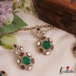 Stunning Floral Motifs AD Mossanaite Victorian Choker NC2755
