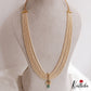 Beautiful Teardrop Motifs Multi Layer Pearl Bead Haaram LH2132 (Available In 9 Colors)