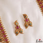 Classic Square Mango Motifs Jadau Haaram LH2204 (Available In 3 Colors)