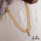 Beautiful Teardrop Motifs Multi Layer Pearl Bead Haaram LH2132 (Available In 9 Colors)