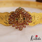 Classic Antique Lakshmi Motifs Kemp Kids Hip Belt V363 (Size Adjustable - 20 to 32)