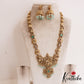 Premium Antique Nagas Peacock Motifs Haaram With Bead Drops LH2074 (Available In 3 Colors)