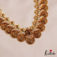 Gorgeous AD Antique Lakshmi Peacock Motifs Kasu Mala Necklace NC2767