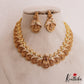 Gorgeous AD Antique Lakshmi Peacock Motifs Kasu Mala Necklace NC2767