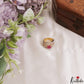 Trendy Geometric Adjustable CZ Finger Ring R55 (Available in 2 Colours)
