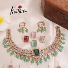 Beautiful AD/Victorian Changeable Stones Necklace NC1941