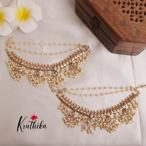 Beautifull pearl ear chain EC83
