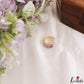 Elegant Adjustable CZ Finger Ring R56 (Available in 2 Colours)