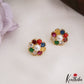 Trendy Navratna Earrings E1233