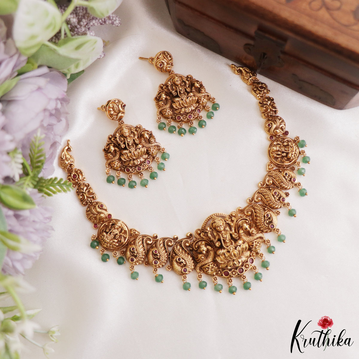 Elegant Lakshmi Nakshi Necklace NC2504