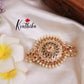 Trendy CZ AD Multi Stone Hair Clip J177