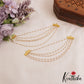 Elegant Multi Strand Pearl Earchains EC202
