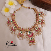 Royal Jadau Floral Guttaposalu  Necklace NC1911