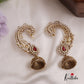 Premium AD Stone Earcuff with Jhumkas NC25025
