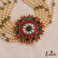 Beautiful Pearl Beaded Jadau Choker NC2769