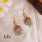 Pretty jadau dangler jumkas E478(2 color options)