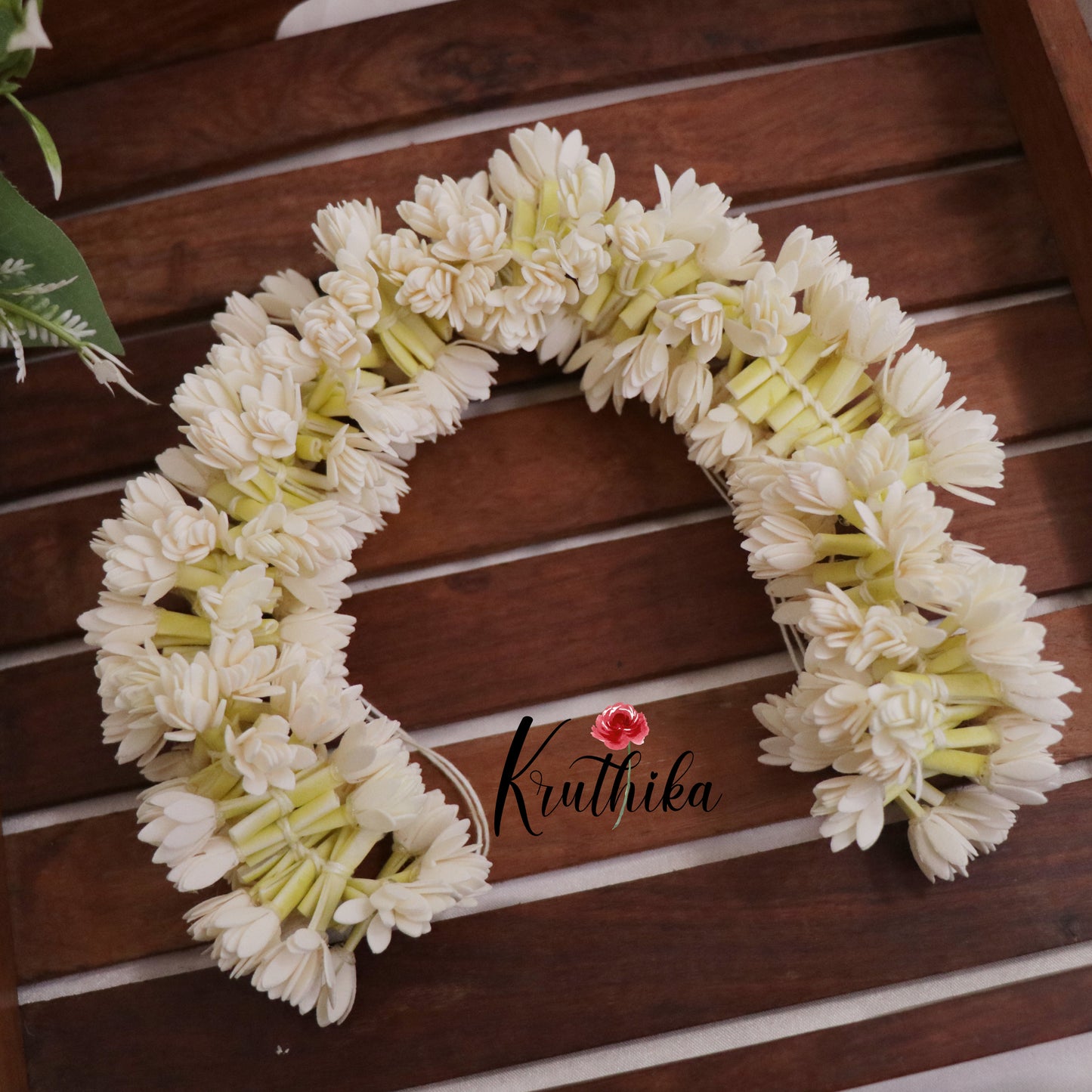 Real Look-Alike Flower Buds String (Kagada Malle) Light Weight & Reusable G04 Style (Available in Measures)