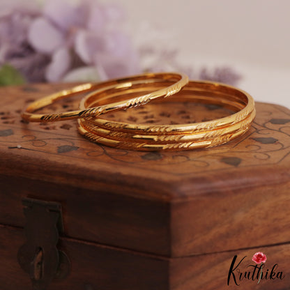 Elegant Daily Wear Bangles B394 (Set of 4 Bangles)