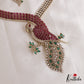 Stunning Parrot Motifs CZ Victorian Necklace NC3125
