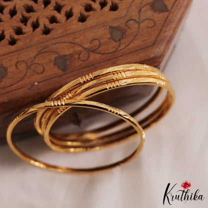Elegant Daily Wear Bangles B398 (Set of 4 Bangles)