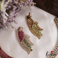 Stunning Parrot Motifs CZ Victorian Necklace NC3125