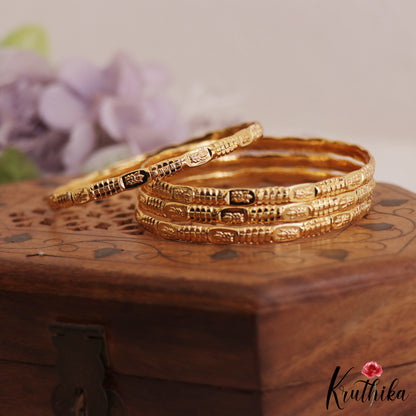 Elegant Daily Wear Bangles B409 (Set of 4 Bangles)