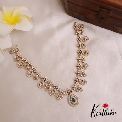 Pretty CZ Stone Necklace NC1930