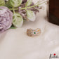 Pretty Adjustable Gold-Tone CZ Finger Ring R61 (Available in 2 Colours)