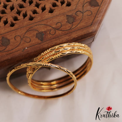 Beautiful Daily Wear Bangles B397 (Set of 4 Bangles)