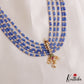 Beautiful Teardrop Motifs Multi Layer Pearl Bead Haaram LH2132 (Available In 9 Colors)