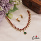 Sparkling Teardrop Motifs AD Necklace NC2747 (Available In 3 Colors)