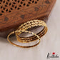 Classic Floral Daily Wear Bangles B410 (Set of 4 Bangle)