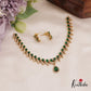 Sparkling Teardrop Motifs AD Necklace NC2747 (Available In 3 Colors)