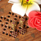 Simple floral Ruby balls Haaram LH628
