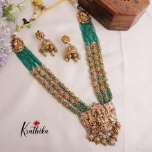 Premium Beads Temple Lakshmi Devi Haaram LH1886