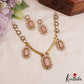 Gorgeous AD Geometric Motifs Victorian Necklace NC2754 (Available In 3 Colors)