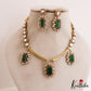 Gorgeous AD Geometric Motifs Victorian Necklace NC2754 (Available In 3 Colors)