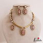 Gorgeous AD Geometric Motifs Victorian Necklace NC2754 (Available In 3 Colors)