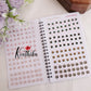 Pretty Stone Studded Bindi Assortment Book BB10