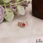 Classic Adjustable Gold-Tone CZ Finger Ring R63 (Available in 2 Colours)