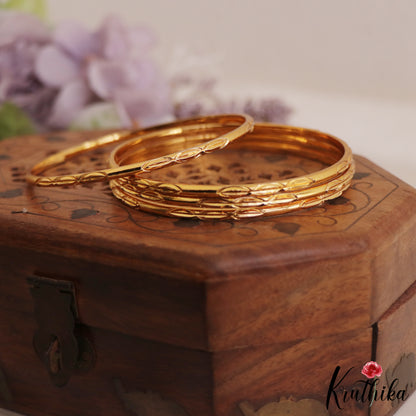 Classic Daily Wear Bangles B392 (Set of 4 Bangles)