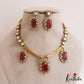 Gorgeous AD Geometric Motifs Victorian Necklace NC2754 (Available In 3 Colors)