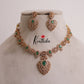 Elegant AD Stone Necklace NC1935 [Available in 2 colours]
