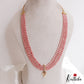 Beautiful Teardrop Motifs Multi Layer Pearl Bead Haaram LH2132 (Available In 9 Colors)