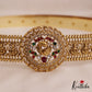 Gorgeous Antique Peacock Lakshmi Motifs Jadau Hip Belt V343