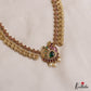 Beautiful Antique Peacock Lakshmi Kasu Haaram With Pearl Drops LH2120