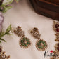 Premium Floral Peacock Motifs AD Necklace NC2835