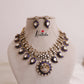 Elegant Premium Peacock Mango Jadau Necklace NC1757 (Available in 2 Colours)